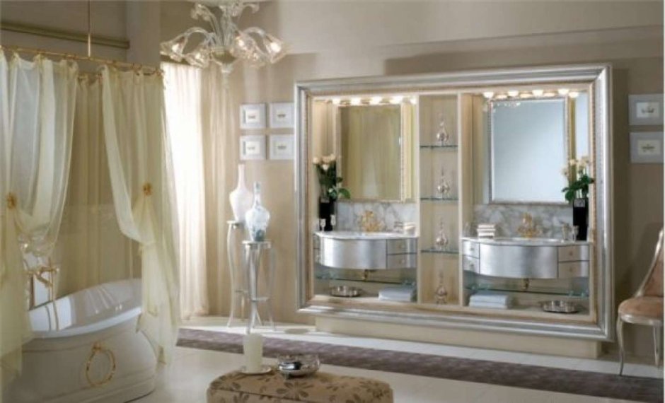Роскошные Ванные комнаты в классическом стиле