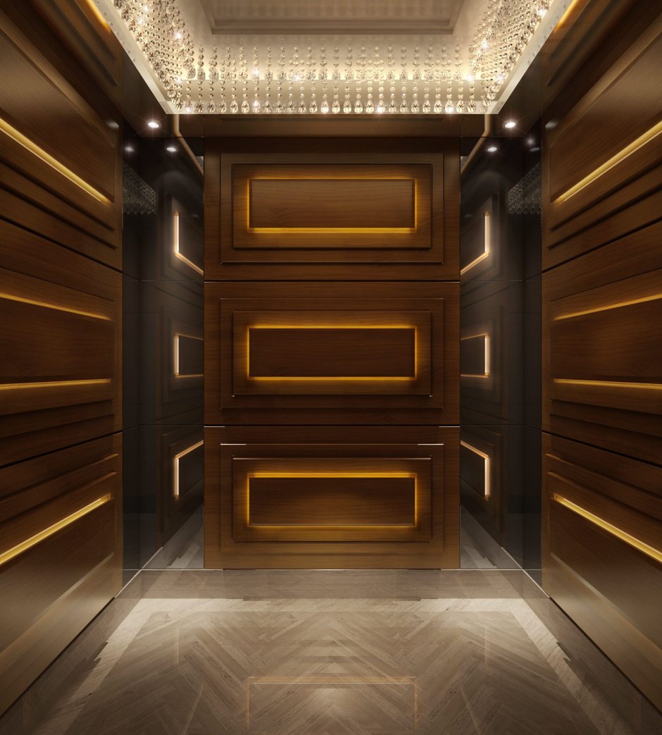 Красивый лифт