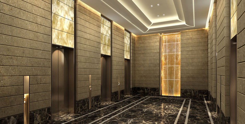 Лифтовой Холл в гостинице