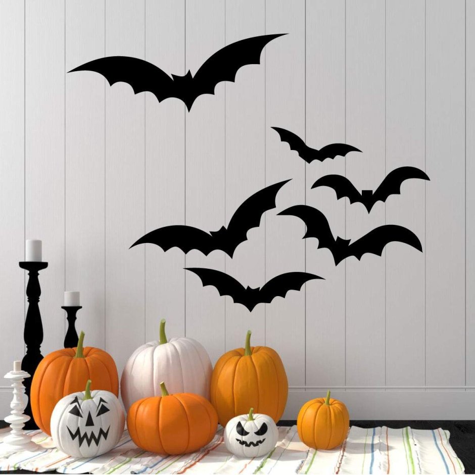 Декор на Хэллоуин в детскую комнату