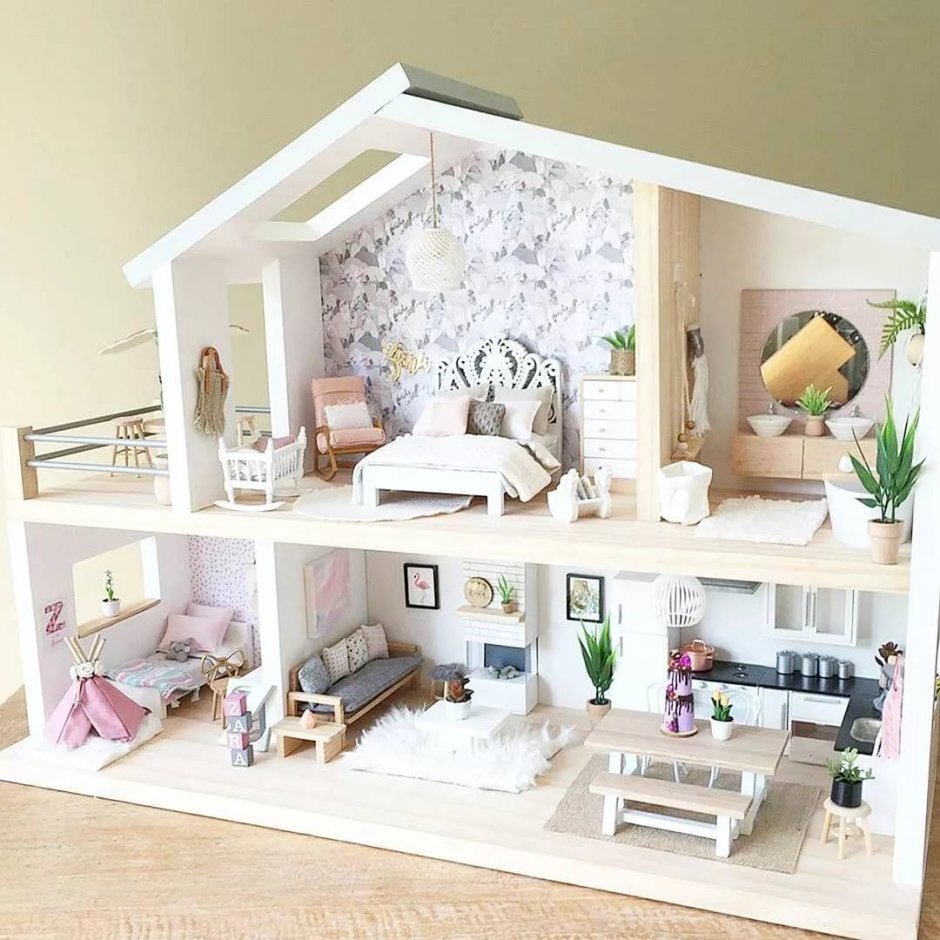 Кукольный дом дизайнерский