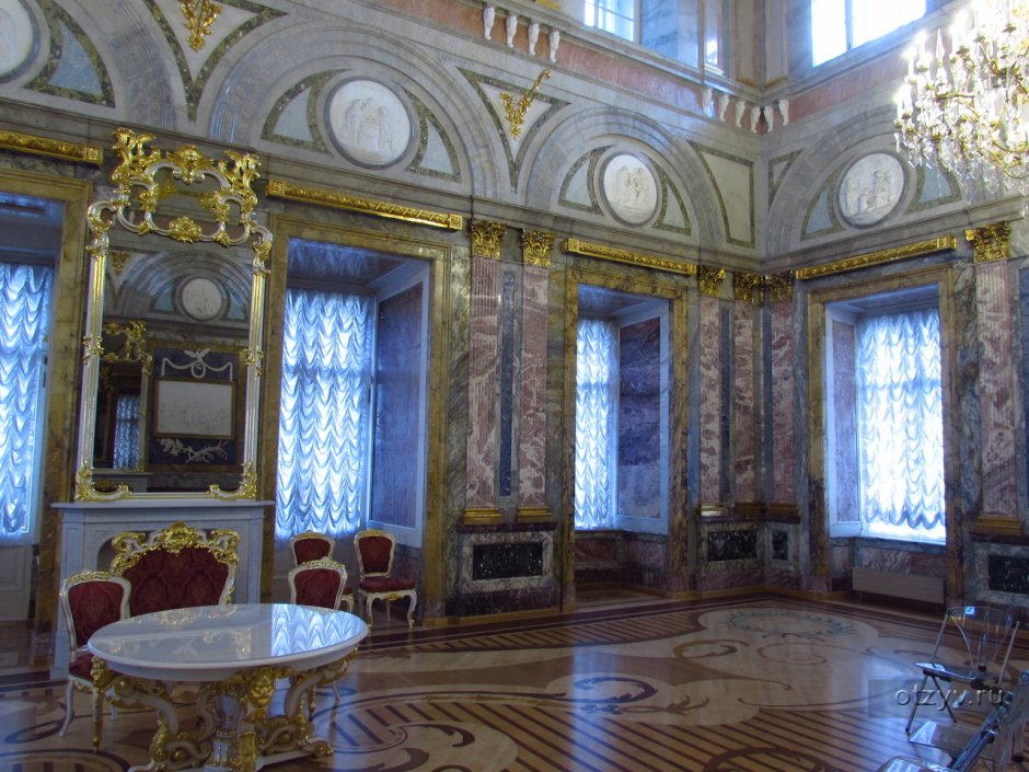 Мраморный дворец Санкт-Петербург зал