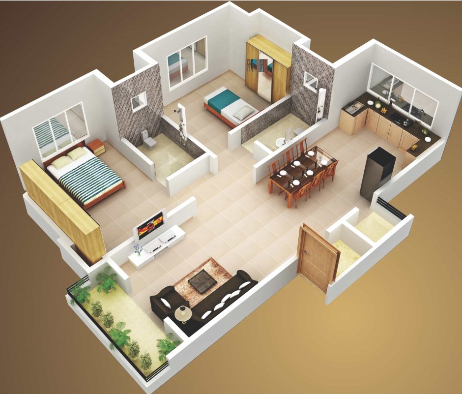 Планировки маленьких квартир