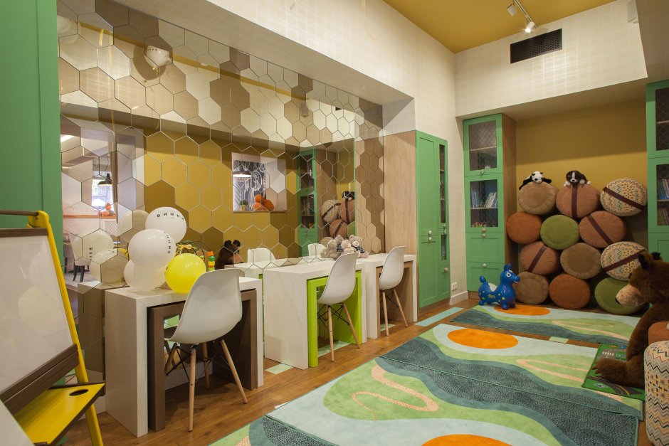 Красивые рестораны с детской комнатой