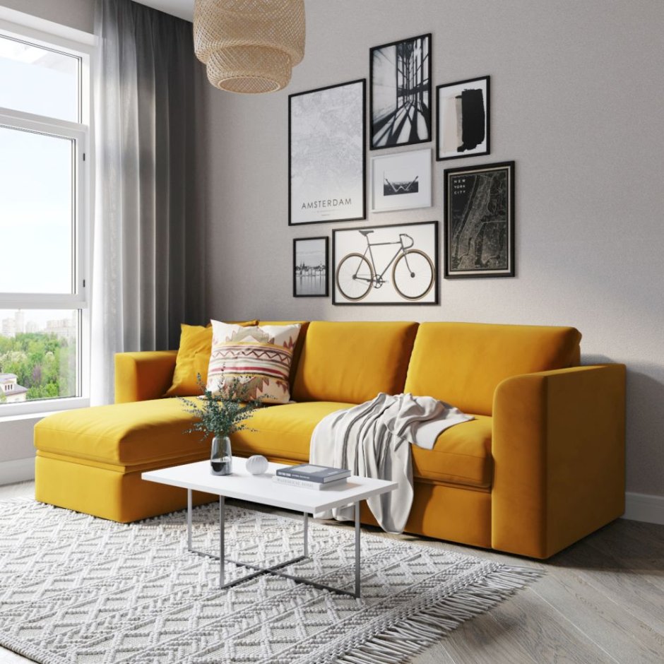 Современная мягкая мебель для малогабаритных квартир