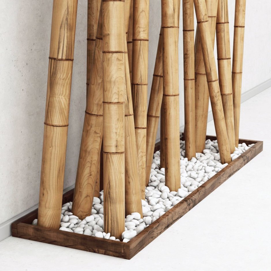 Бамбуковые стебли для декора