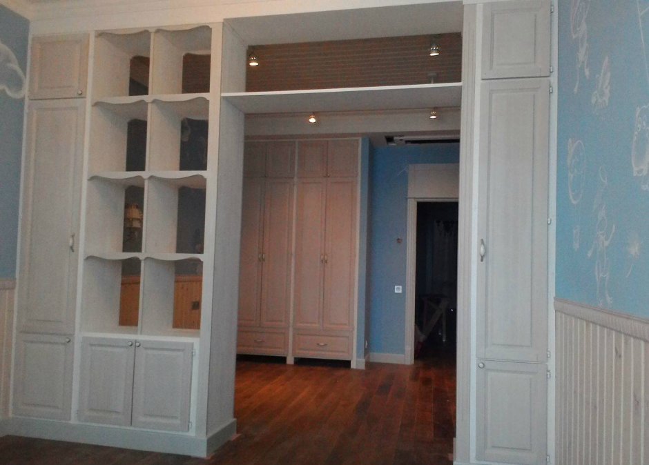 Шкаф перегородка между комнатами (68 фото)