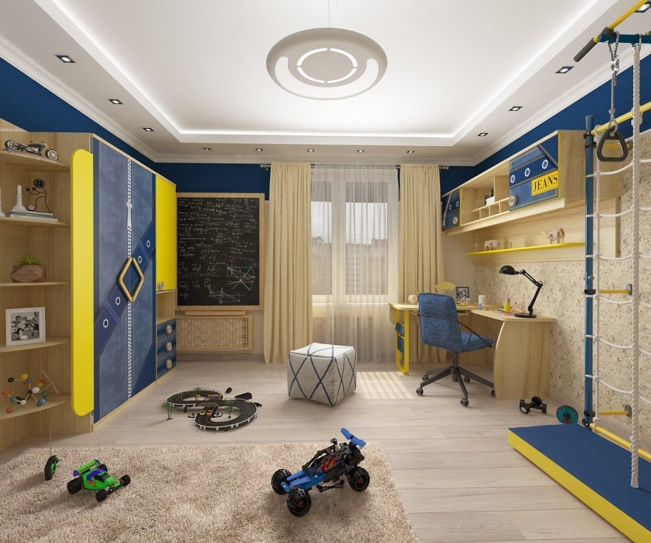 Бюджетный вариант детской комнаты