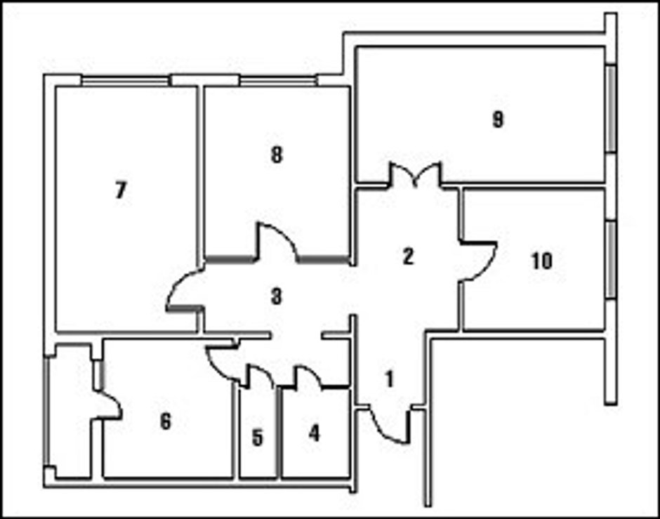 Дом КОПЭ планировка 4 комнатная квартира