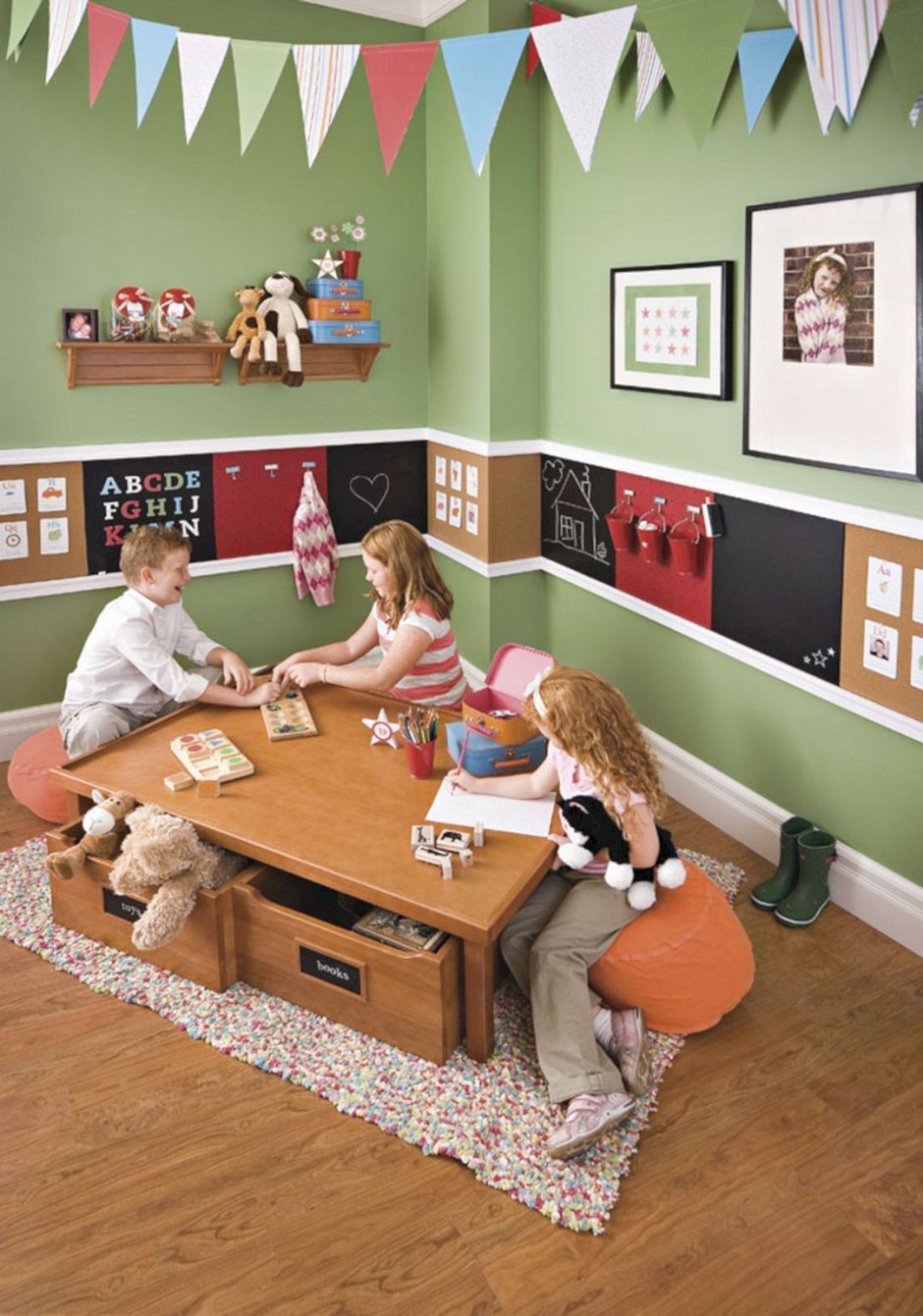 Идеи игровых комнат для детей