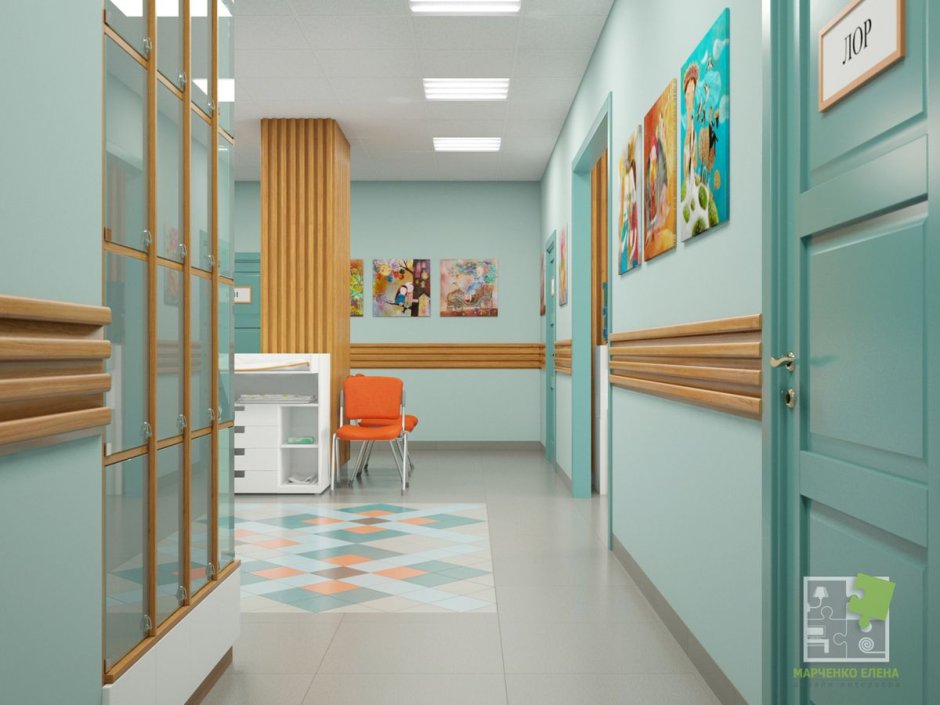 Интерьер детской больницы