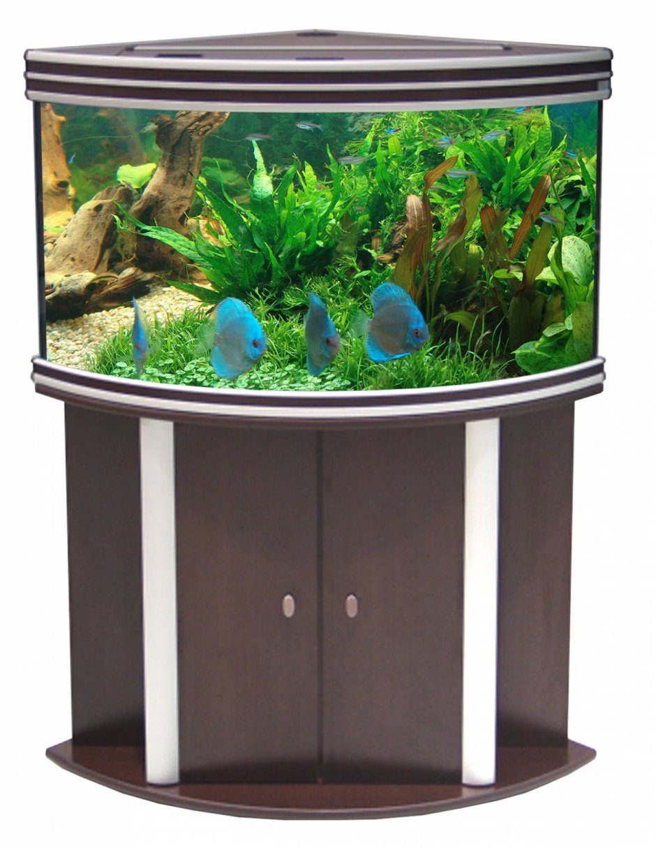 Угловой аквариум 120 литров Jawa
