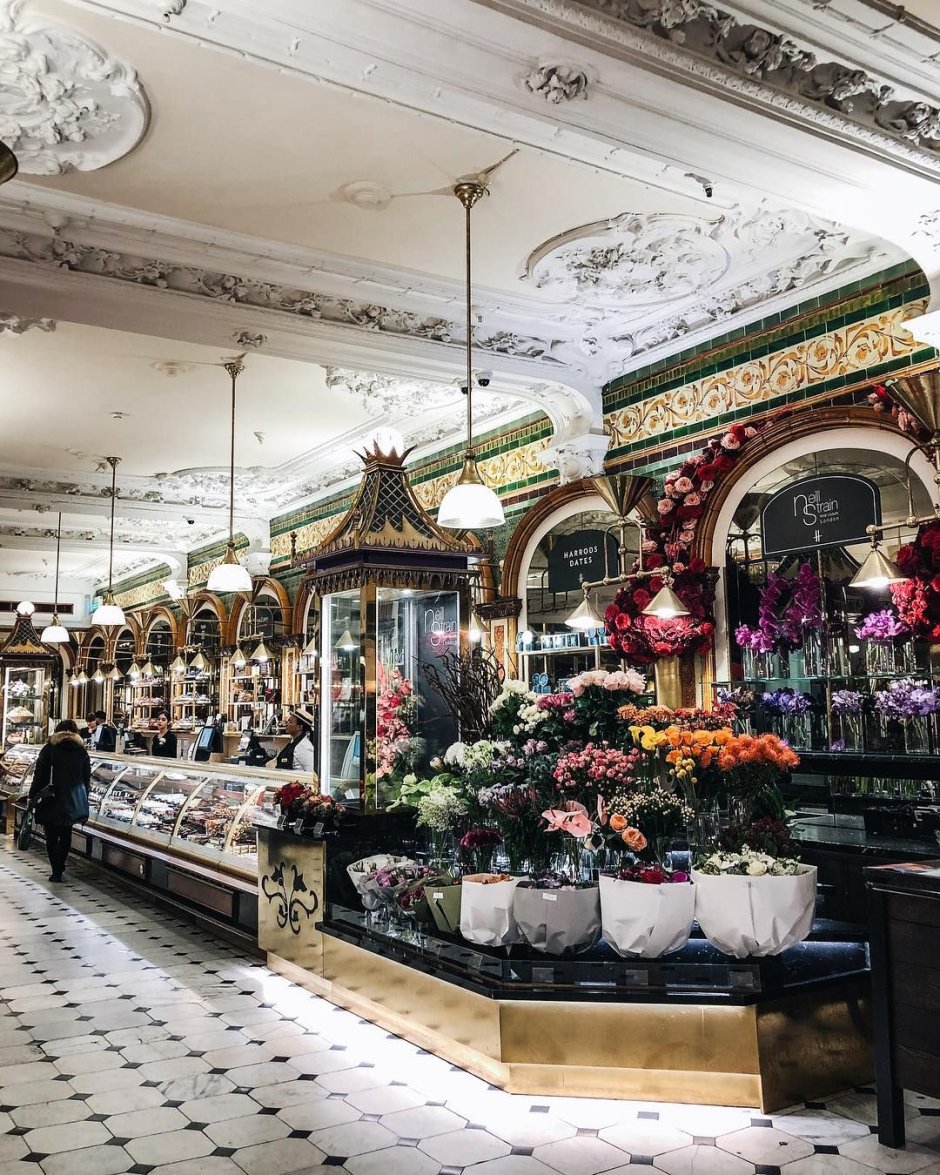 Цветочный магазин в Лондоне