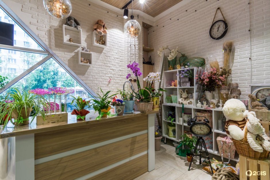 Дизайн цветочного магазина в стиле лофт (62 фото)