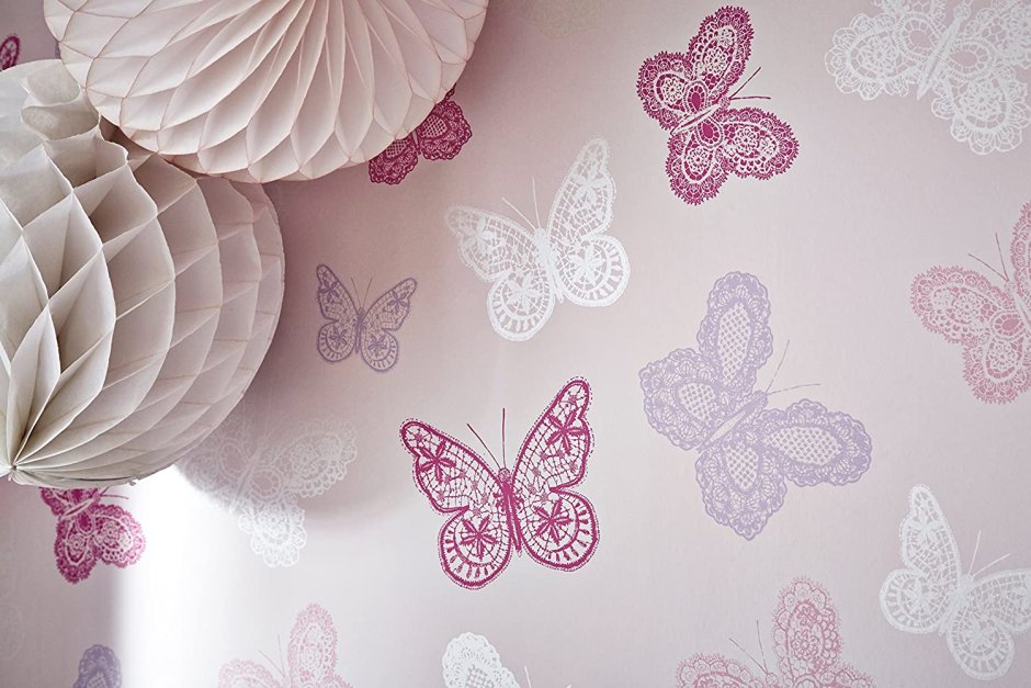 Бабочки на стену в спальню