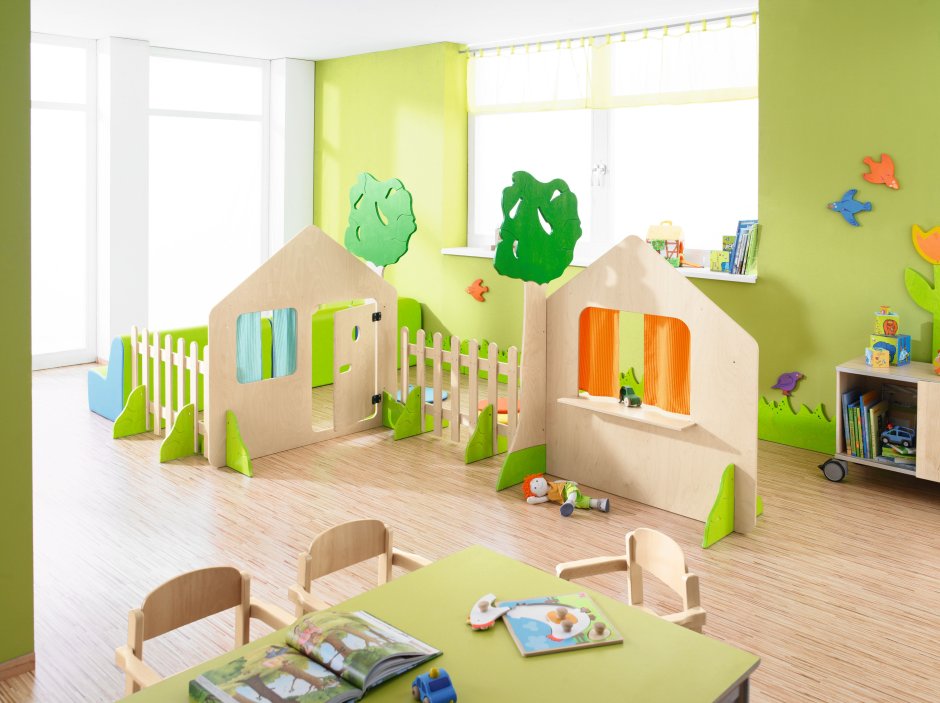 Трансформируемая детская мебель для игровых зон детского сада