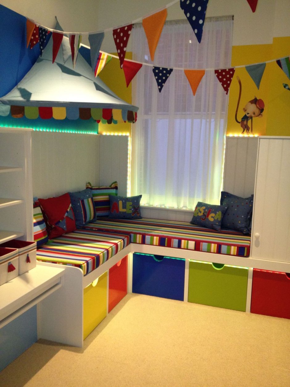 Игровая комната для детей в квартире