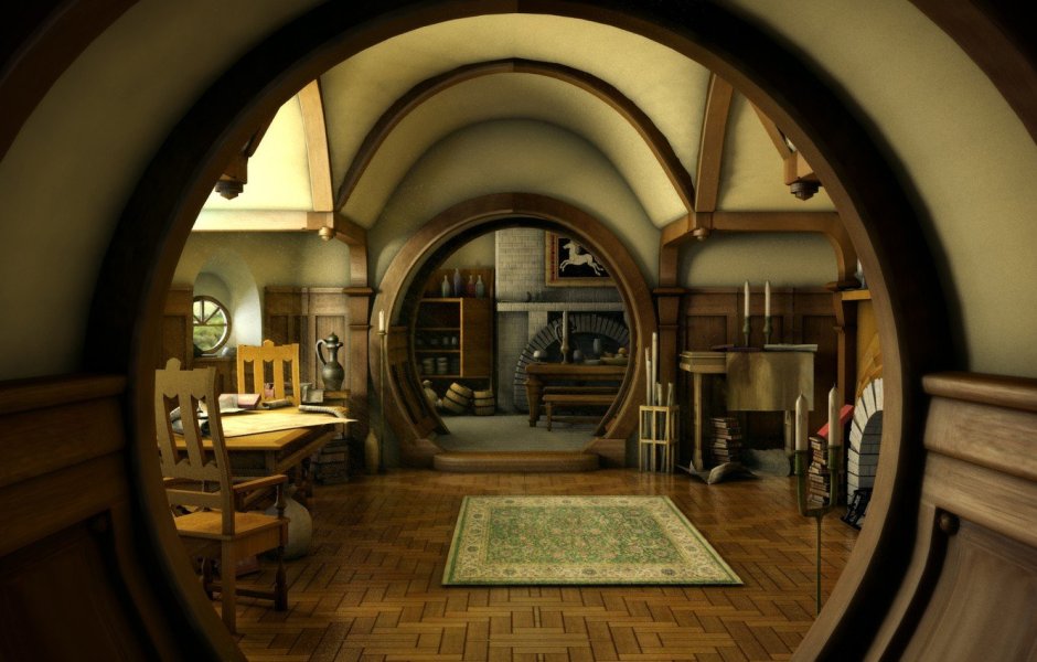 Дом Хоббита»/the Hobbit House (Уэльс, Великобритания) Map