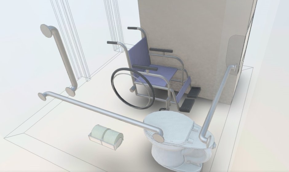 Комната для инвалида колясочника