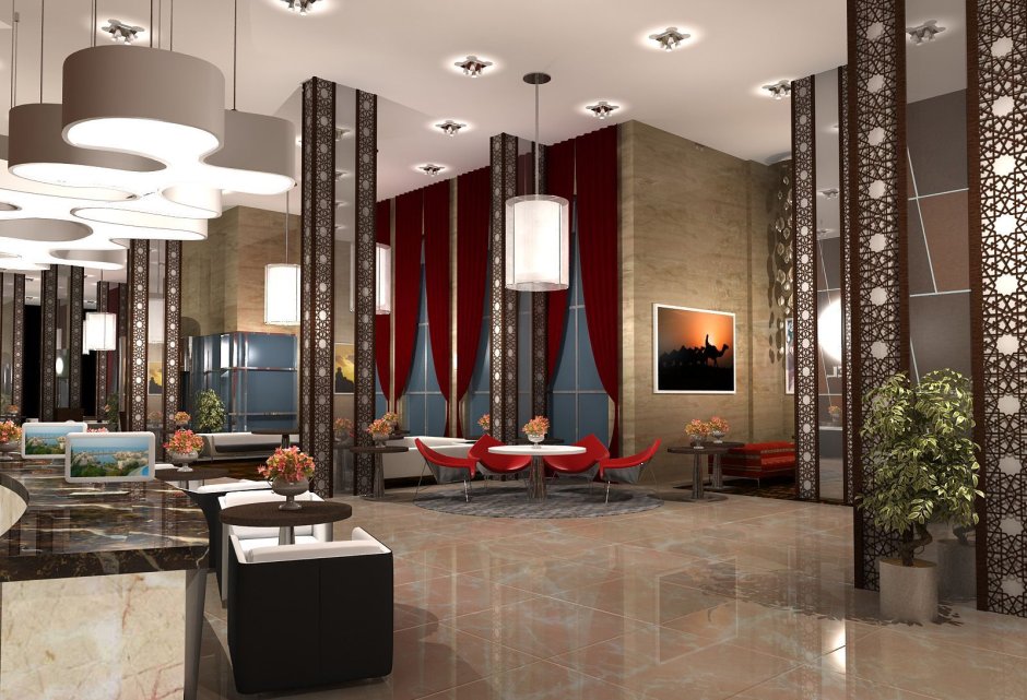 Hotel Lobby Design Modern