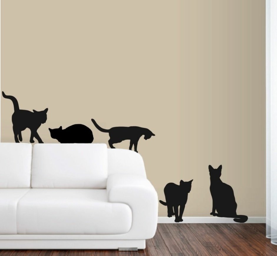 Фотообои с кошками на стену