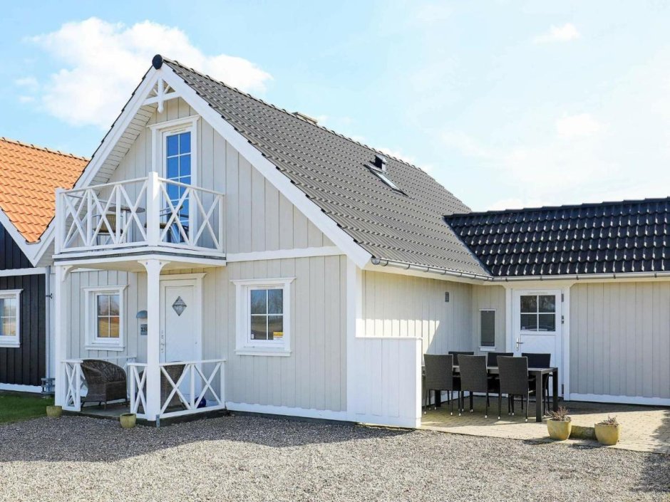 Белый домик в Дании