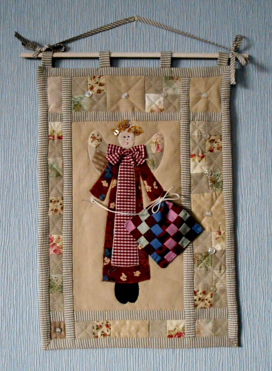 Текстильное панно на стену