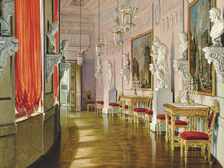 ГАУ Эдуард Петрович (1807-1887) Гатчинский дворец