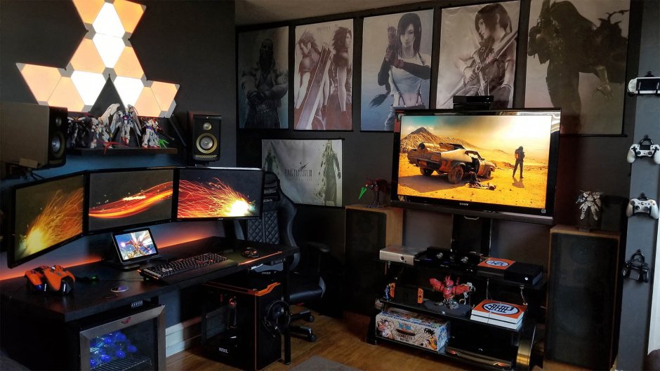 Украшения для геймерской комнаты