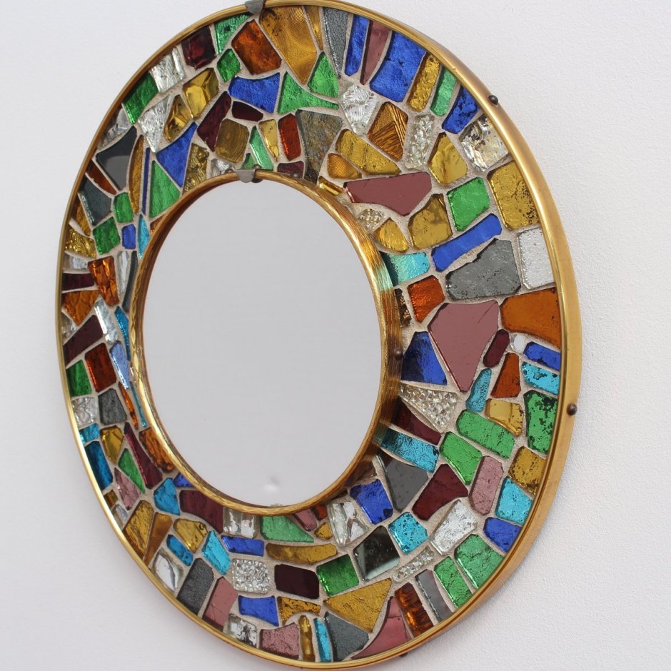 Brass Mosaic зеркало