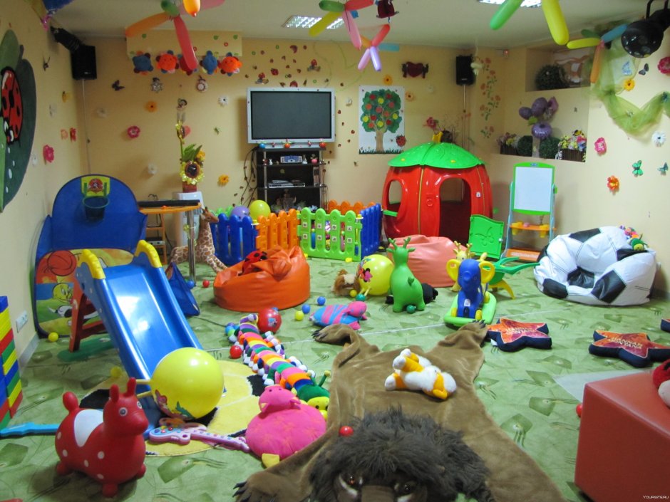 Детские игровые комнаты для самых маленьких