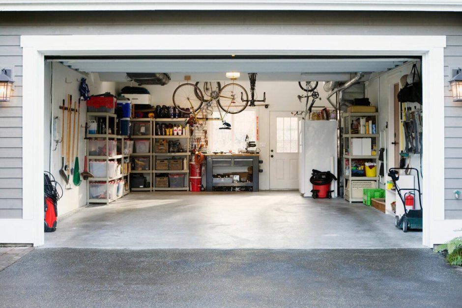 Внутреннее обустройство гаража