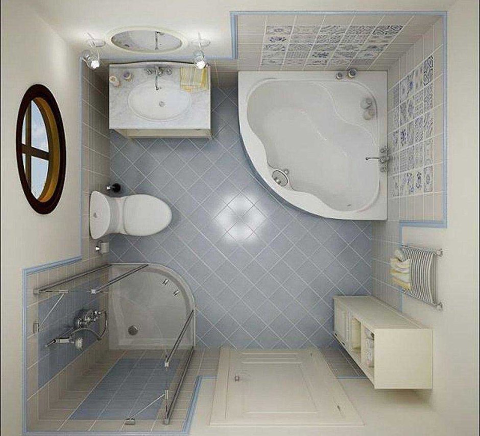 Маленькая ванная комната
