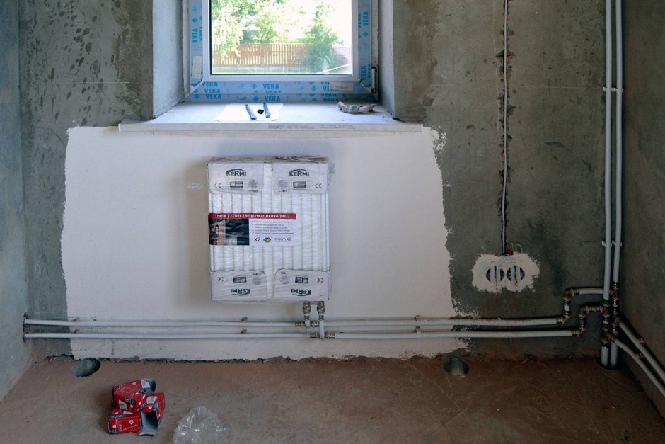 Коллекторный шкаф для радиаторного отопления