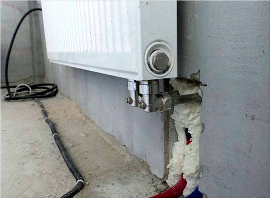 Установка радиаторов отопления в квартире без сварки