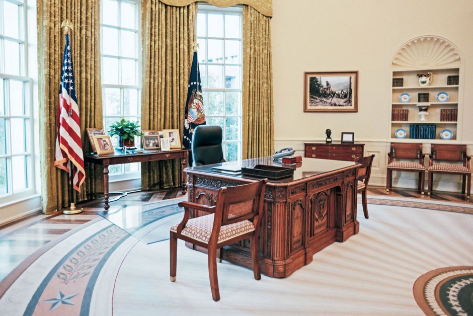 Белый дом США овальный кабинет