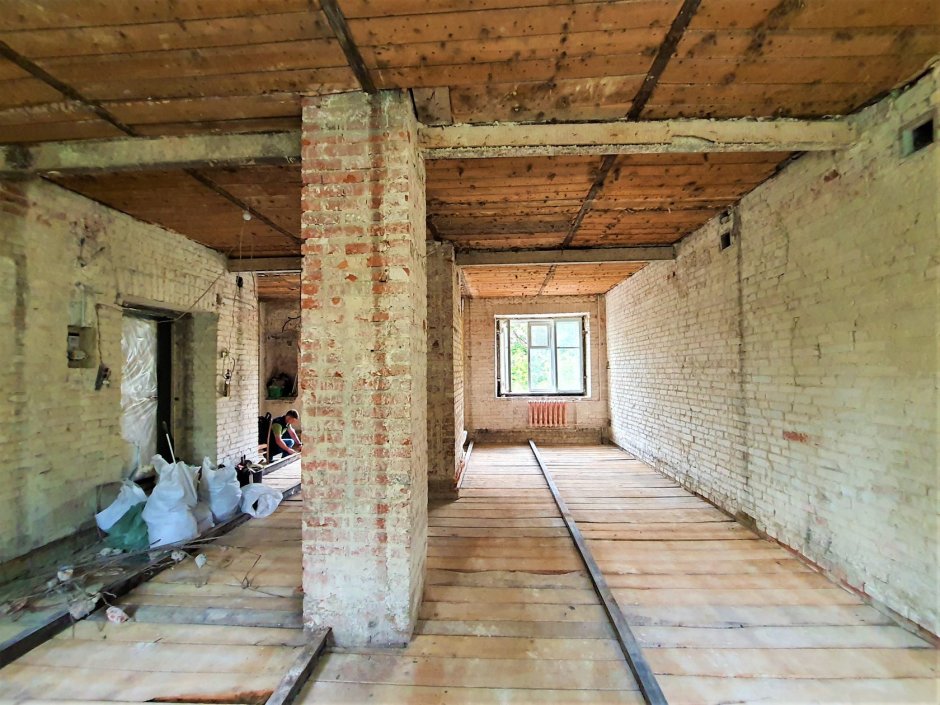 Двухэтажные сталинки с деревянными перекрытиями