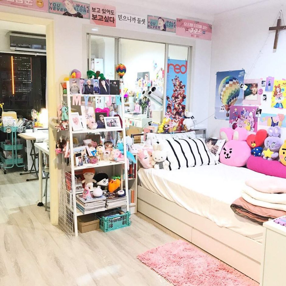 Корейские комнаты для девочек