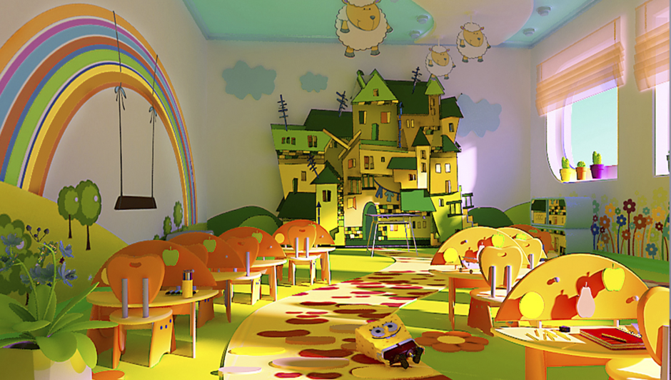 Групповая комната в детском саду фото