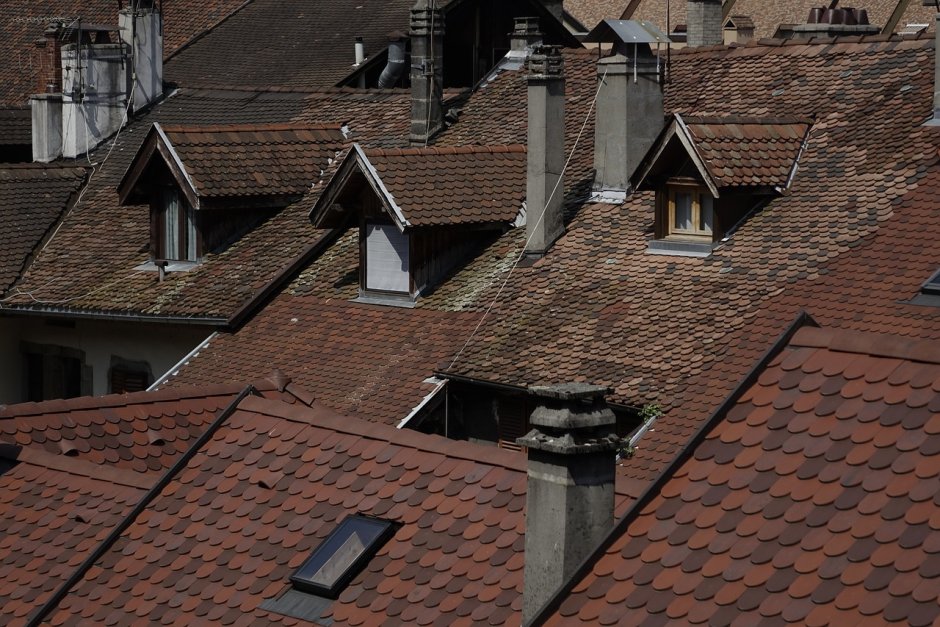 Старая Англия крыши