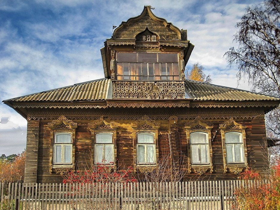 Архангельская Губерния старинные здания