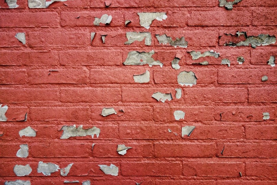 Покраска кирпичной стены фасада (58 фото)