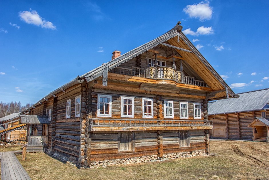 Традиционное жилище Коми Пермяков