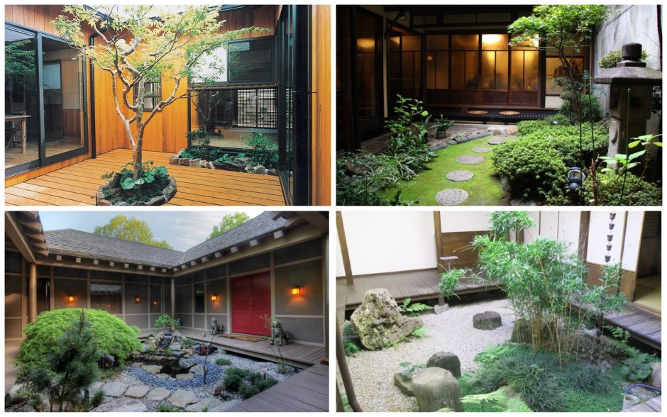 Традиционный японский двор