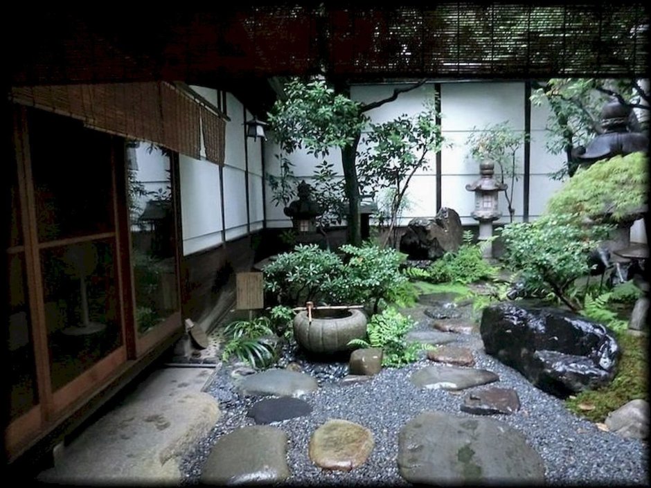 Сад цубо в Японии
