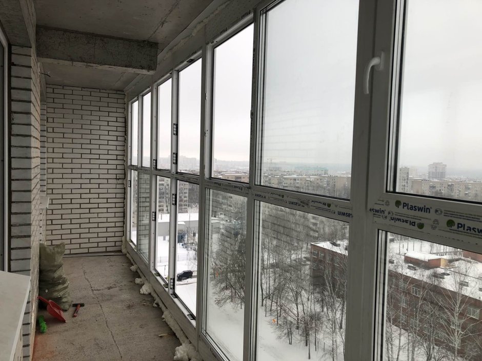 ЖК Форест панорамный балкон
