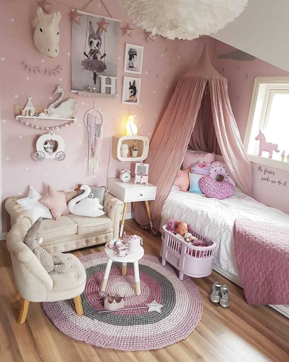 Красивая детская комната девочке