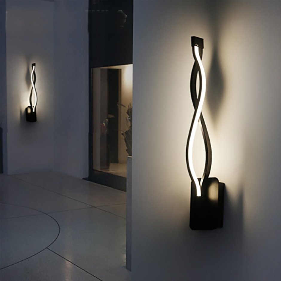 16w современный минималистский светодиодный настенный светильник Night