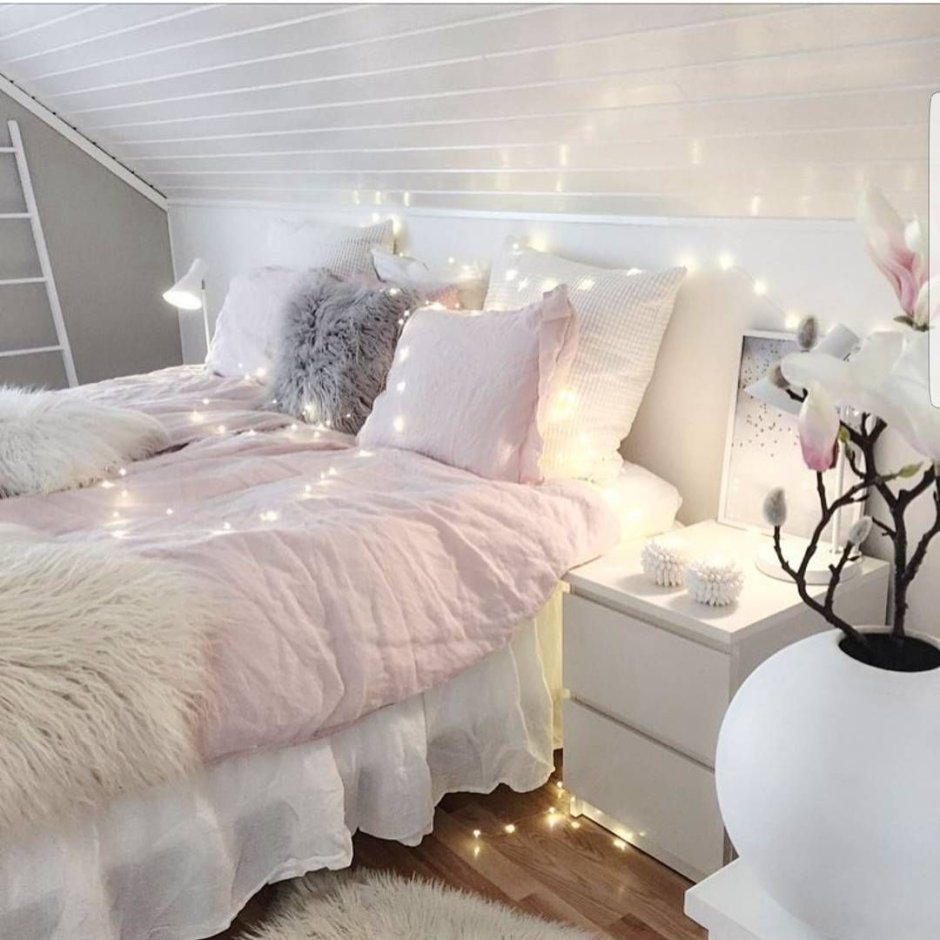 Фото комнаты с красивым постельным