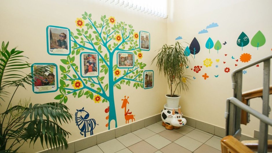 Живые стены в детском саду
